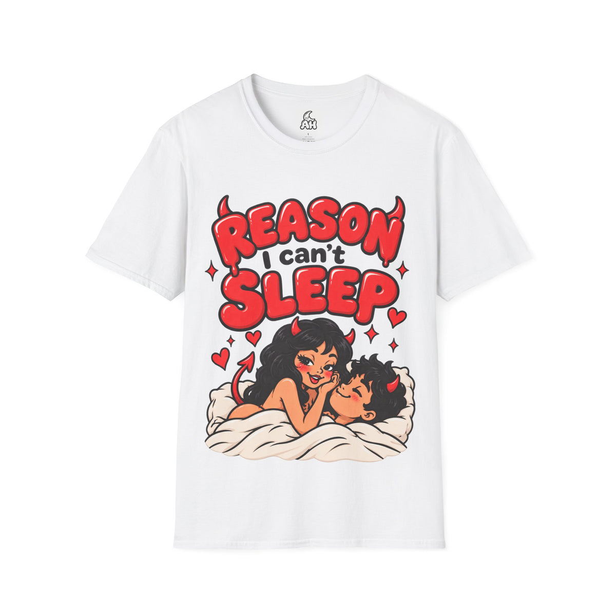 Reason I Can’t Sleep Couples Halloween Graphic Lounge & Sleep T-Shirt