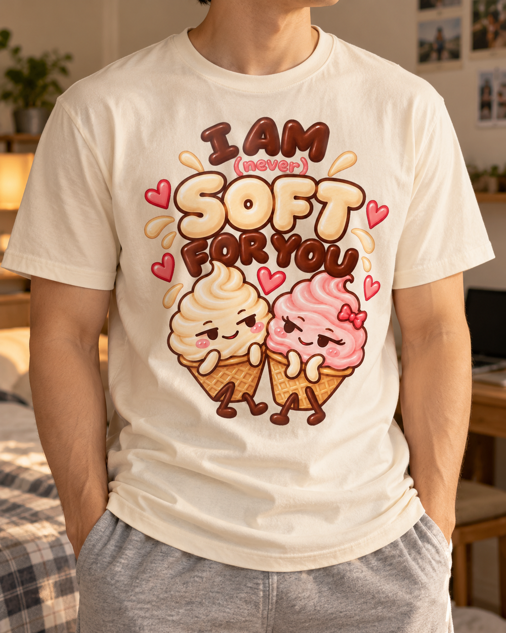 I Am (Never) Soft for You Ice Cream Lounge & Sleep Wear
