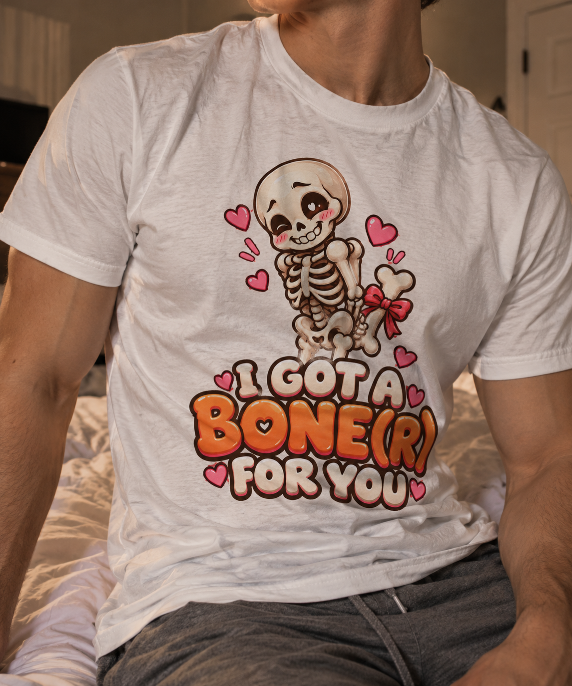 I Got a Bone(r) For You Couples Tee (Male)