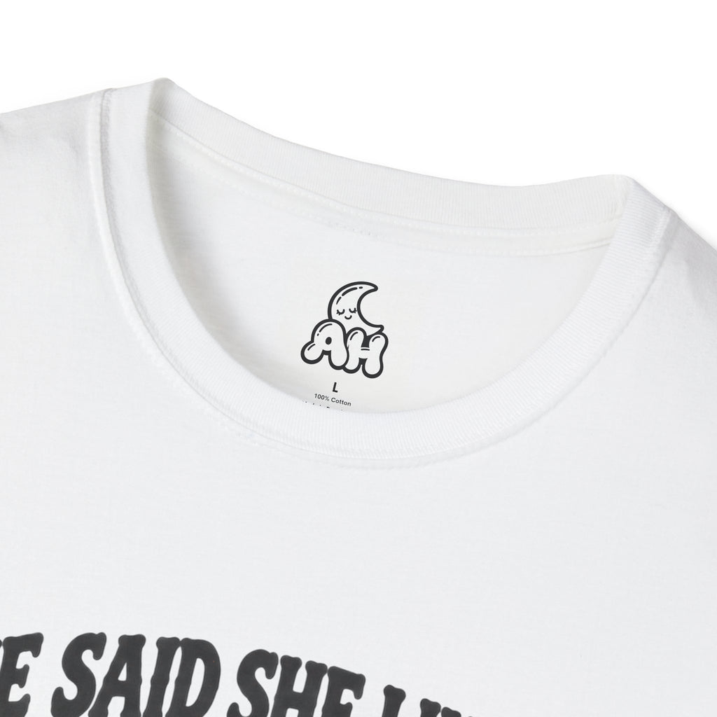 She Said She Liked It Rough Couples Tee (Male)